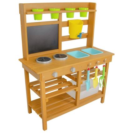 2Kids Toys - Wooden garden kitchen