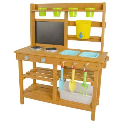 2Kids Toys - Wooden garden kitchen