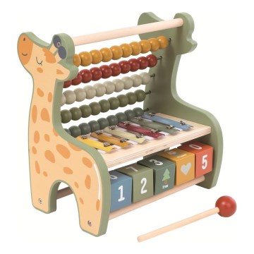 2Kids Toys - Wooden multifunctional abacus Giraffe