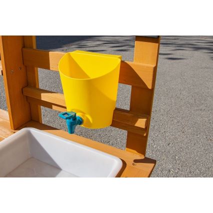 2Kids Toys - Wooden Outdoor Play Kitchen with Sink