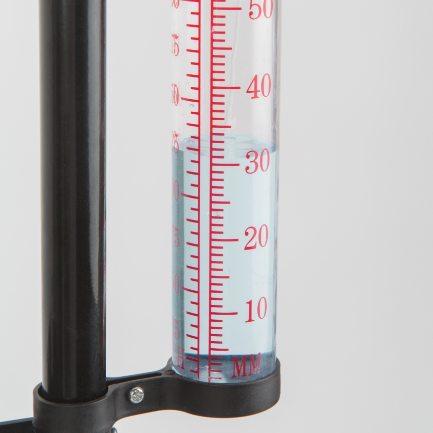 3-in-1 Garden Weather Station, 145 cm, Black