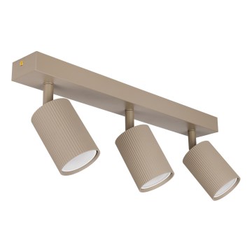 3-Light GU10 Spotlight, 3x35W, 230V – Beige