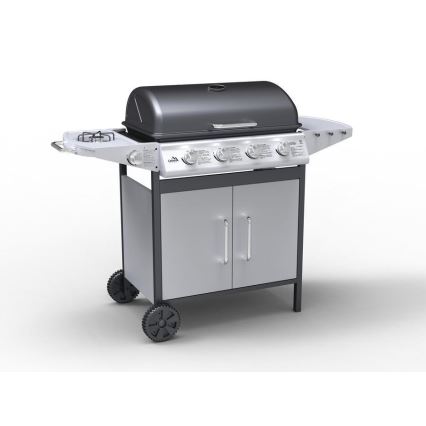 4-Burner Stainless Steel Gas Grill
