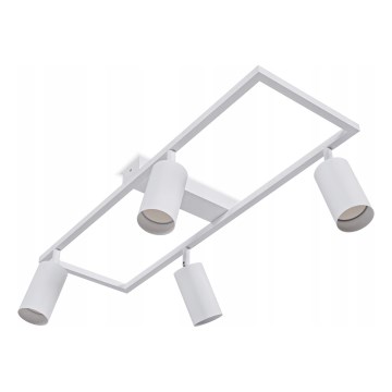 4-light GU10 spotlight 4x30W 230V white