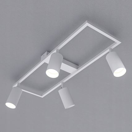 4-light GU10 spotlight 4x30W 230V white