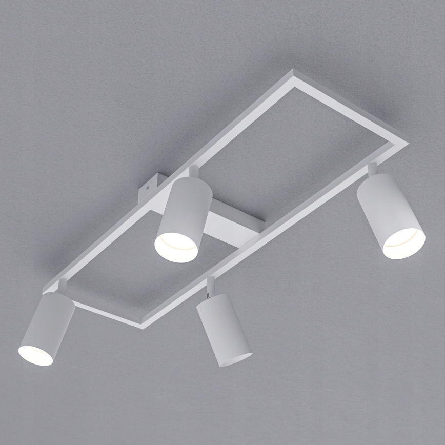 4-light GU10 spotlight 4x30W 230V white