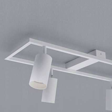 4-light GU10 spotlight 4x30W 230V white