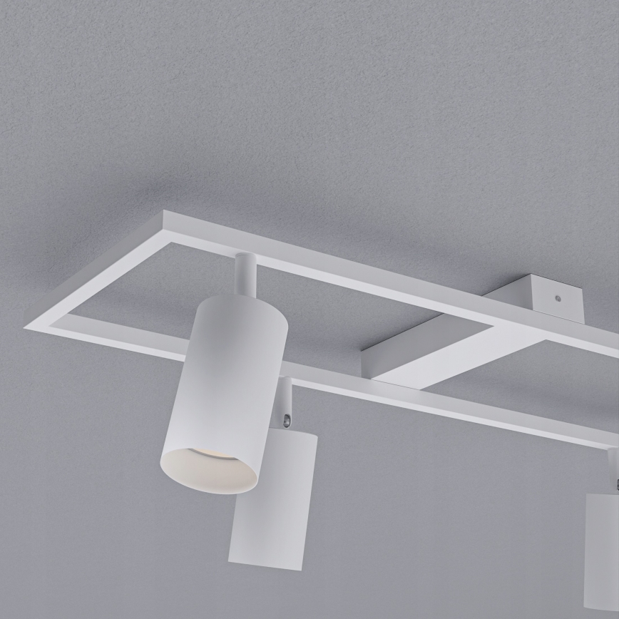 4-light GU10 spotlight 4x30W 230V white