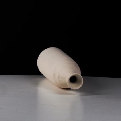 46 cm White Ceramic Vase