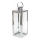 49 cm Decorative Lantern in Shiny Chrome