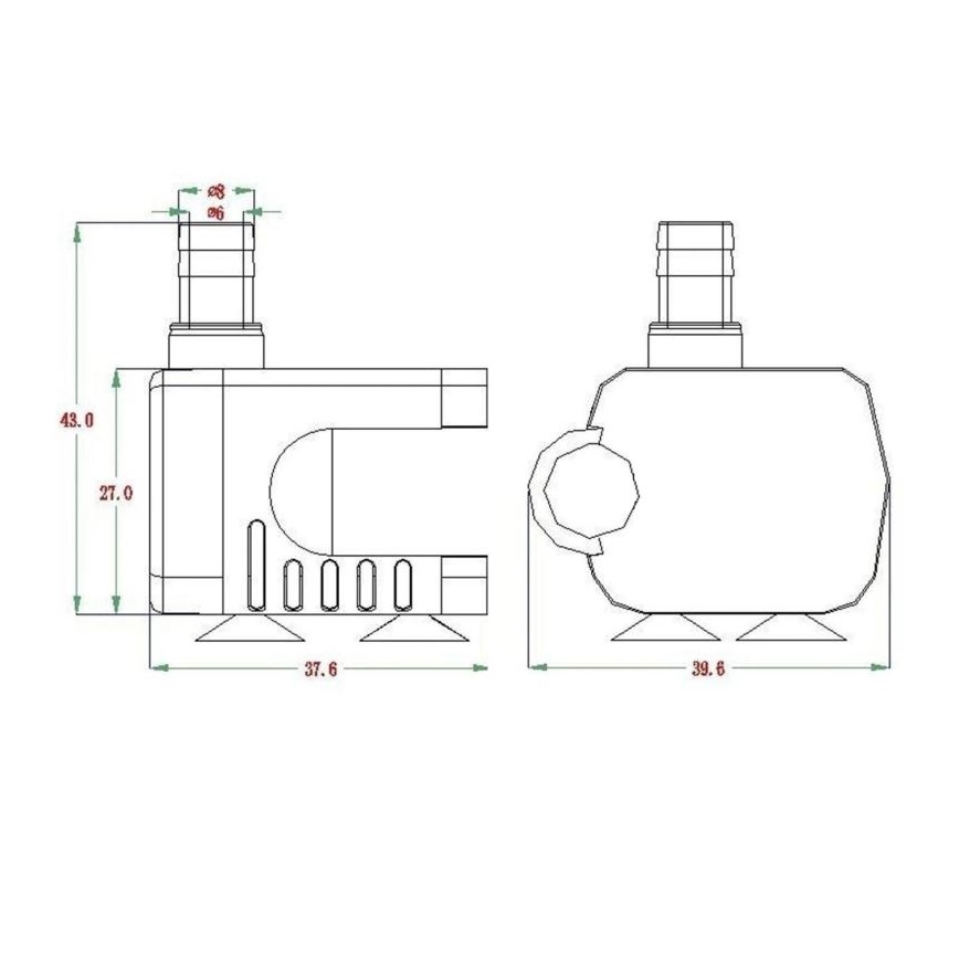 5-12 V Pump, 200 L/h