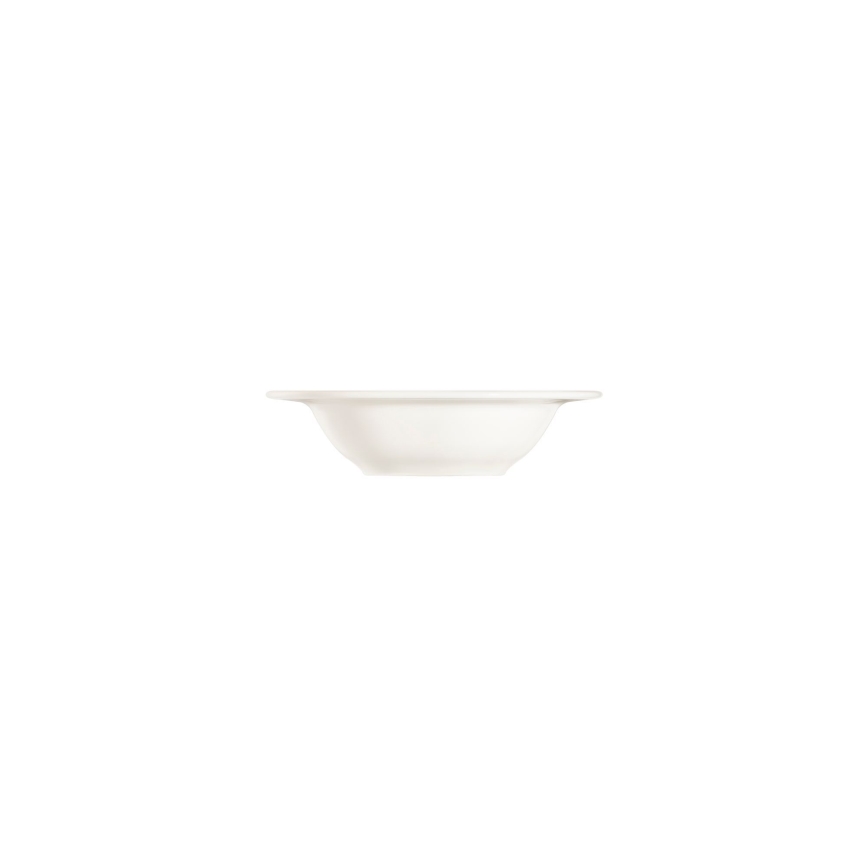53-piece porcelain dinner set, cream/silver