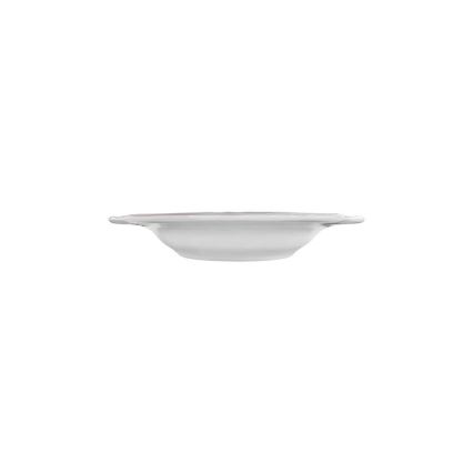 53-piece porcelain dinner set, white/silver