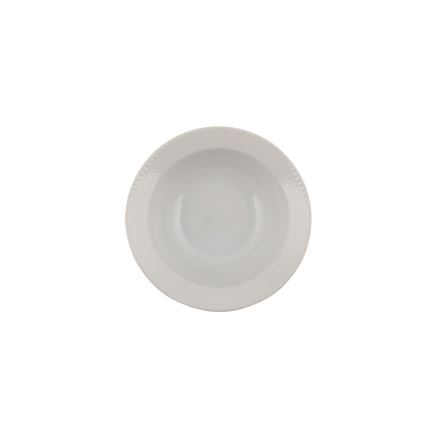 53-piece White Porcelain Dinner Set