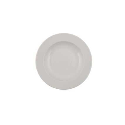 53-piece White Porcelain Dinner Set