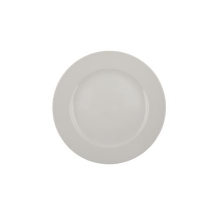 53-piece White Porcelain Dinner Set
