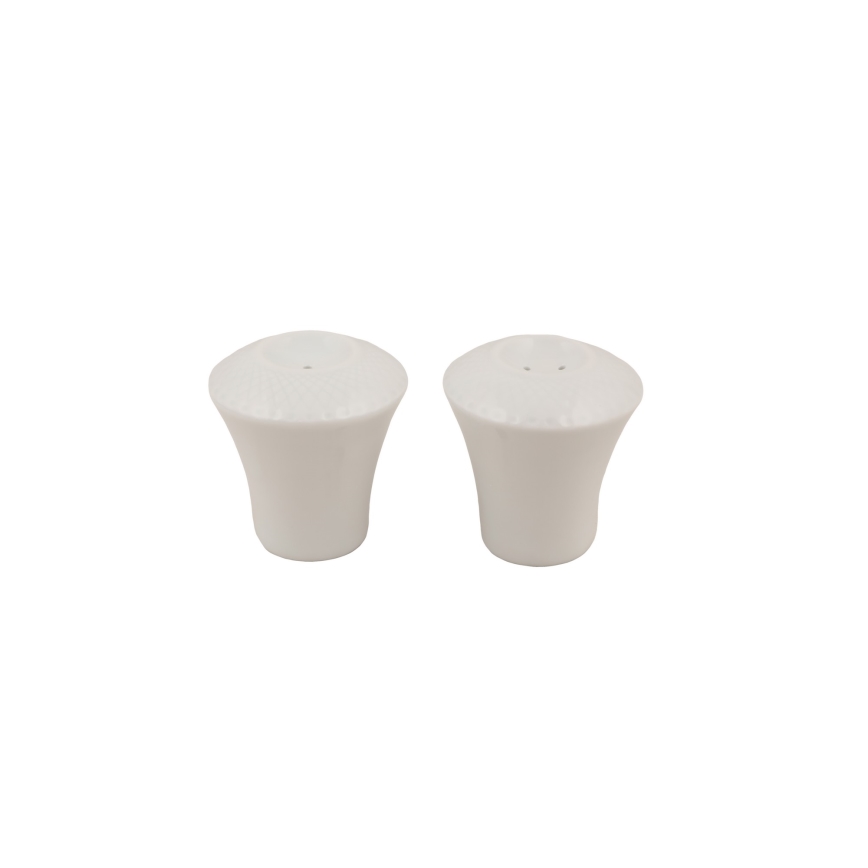 53-piece White Porcelain Dinner Set