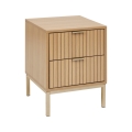 5five - Bedside table ARCUS 40x40 cm brown