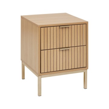 5five - Bedside table ARCUS 40x40 cm brown