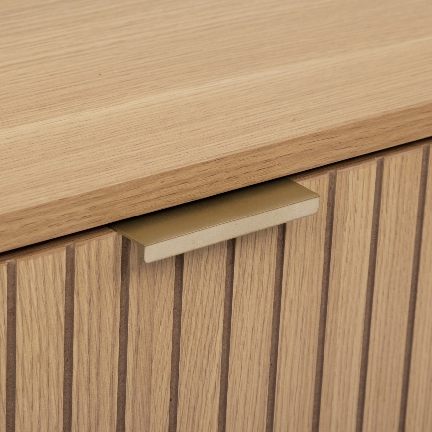 5five - Bedside table ARCUS 40x40 cm brown