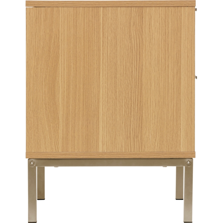 5five - Bedside table ARCUS 40x40 cm brown