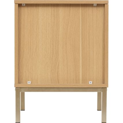 5five - Bedside table ARCUS 40x40 cm brown