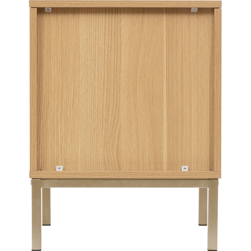 5five - Bedside table ARCUS 40x40 cm brown