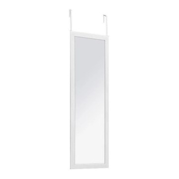 5five - CLASSIQUE Over-the-Door Hanging Mirror 110 x 36 cm White