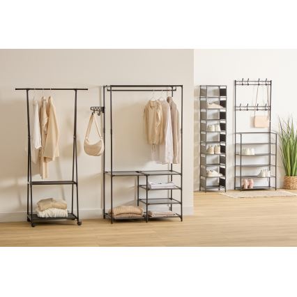 5five - FESY Freestanding Coat Rack 156x83 cm Black