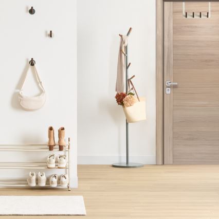 5five - Freestanding coat rack TALO 175.5 x 40 cm green/brown