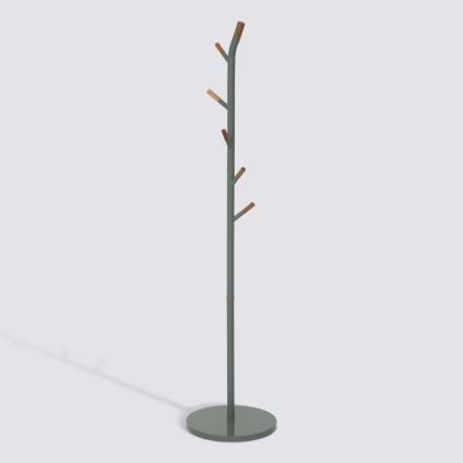 5five - Freestanding coat rack TALO 175.5 x 40 cm green/brown