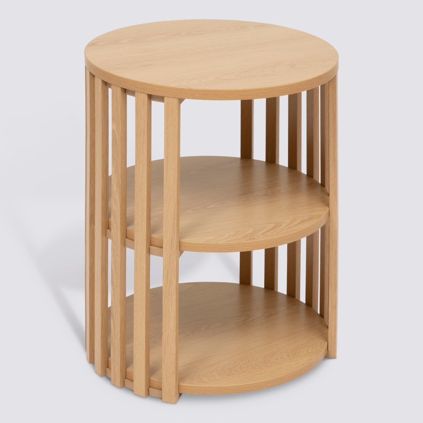 5five - GARDE bedside table 40x40 cm beige