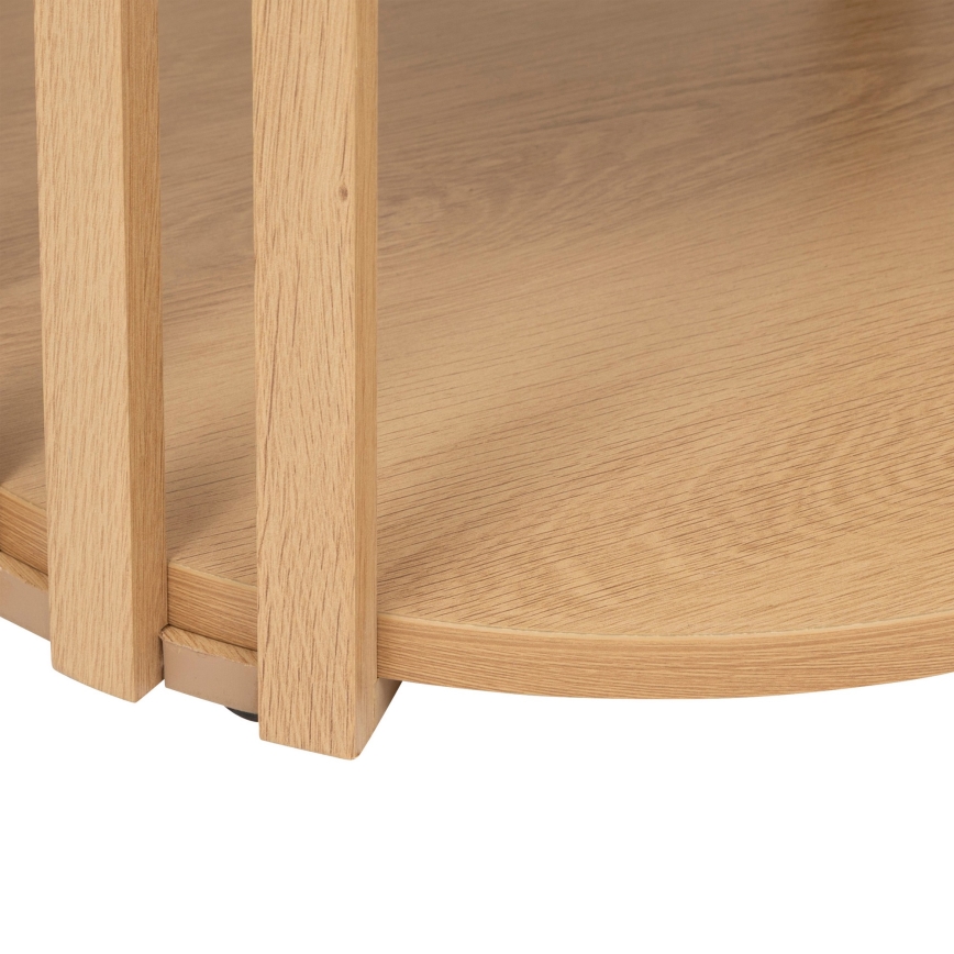 5five - GARDE bedside table 40x40 cm beige