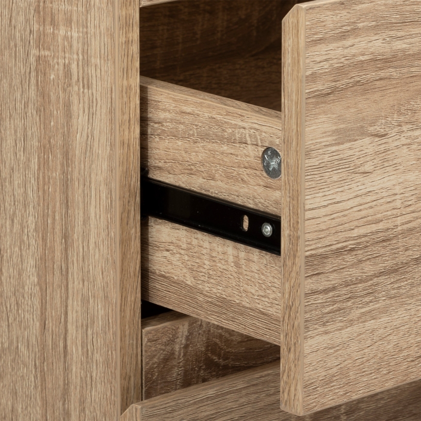 5five - HEIM Chest of Drawers, 40x118x48 cm, Brown