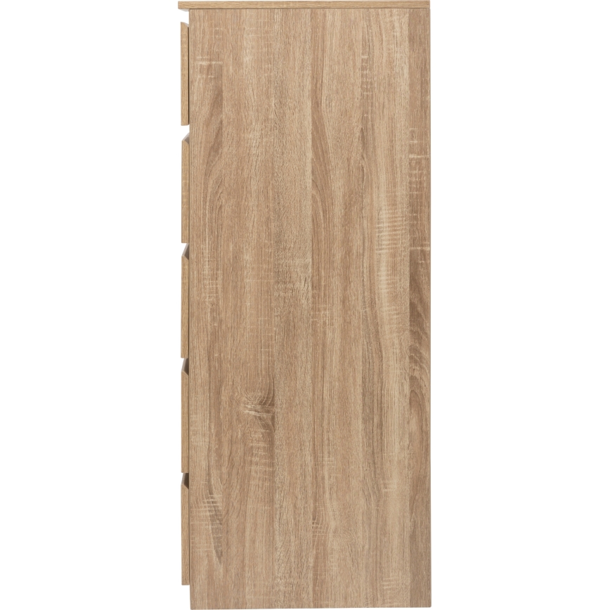 5five - HEIM Chest of Drawers, 40x118x48 cm, Brown