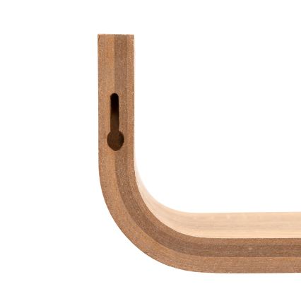 5five - KAPTO Wall Shelf 80x20 cm brown