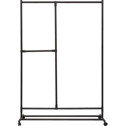 5five - KENY Freestanding Clothes Rack 173 x 117 cm, Black