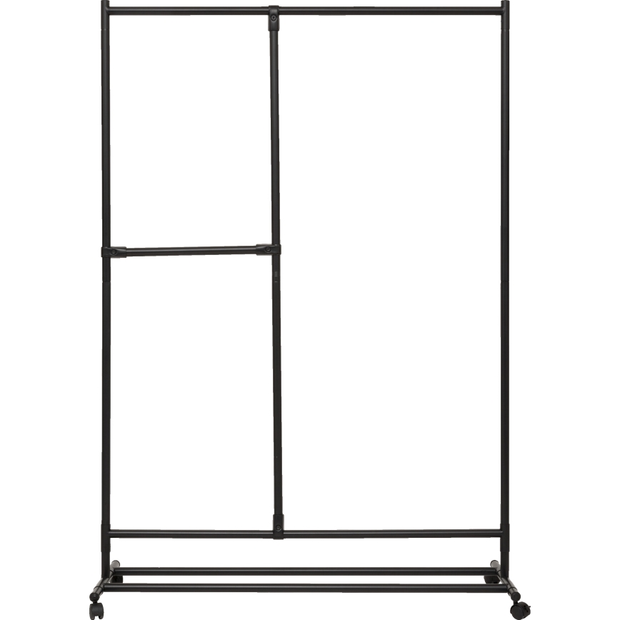 5five - KENY Freestanding Clothes Rack 173 x 117 cm, Black