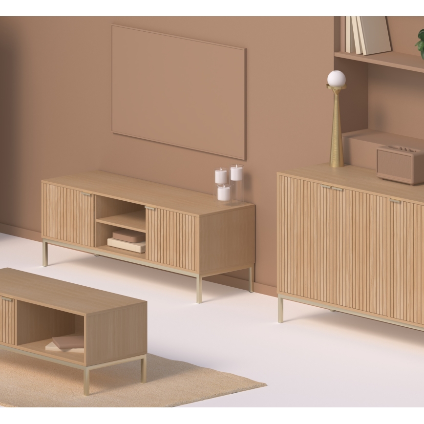 5five - KUBI TV Stand 120x40 cm Brown