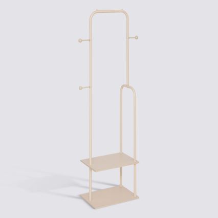 5five - LENTY Freestanding Coat Rack 164x45 cm, Cream