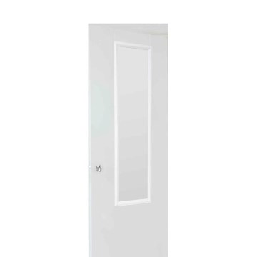 5five - MATCHING Over-the-Door Hanging Mirror 125x35 cm, White