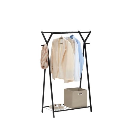 5five - METY Freestanding Coat Rack 145x98 cm Black