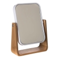 5five - NATUREO Makeup Mirror 21,8x16 cm Bamboo/White