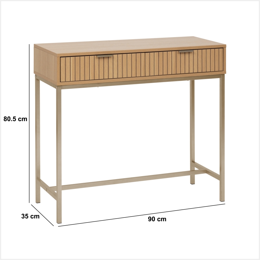 5five - OPUS Console Table 90x35 cm Brown