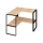 5five - PALO Corner Shelf 40x40 cm beige/black