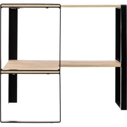 5five - PALO Corner Shelf 40x40 cm beige/black