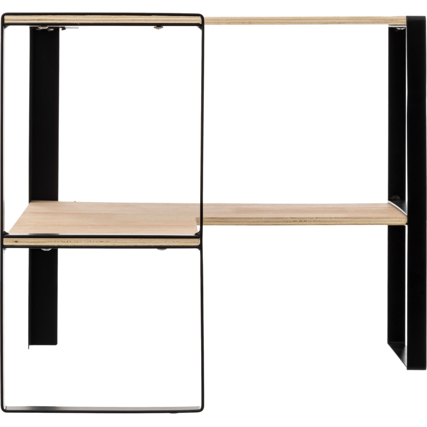 5five - PALO Corner Shelf 40x40 cm beige/black