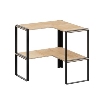 5five - PALO Corner Shelf 40x40 cm beige/black