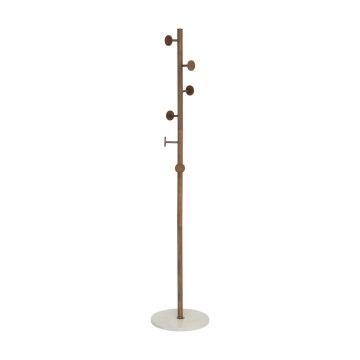 5five - PERY Freestanding Coat Rack 175 x 36.5 cm Brown/White