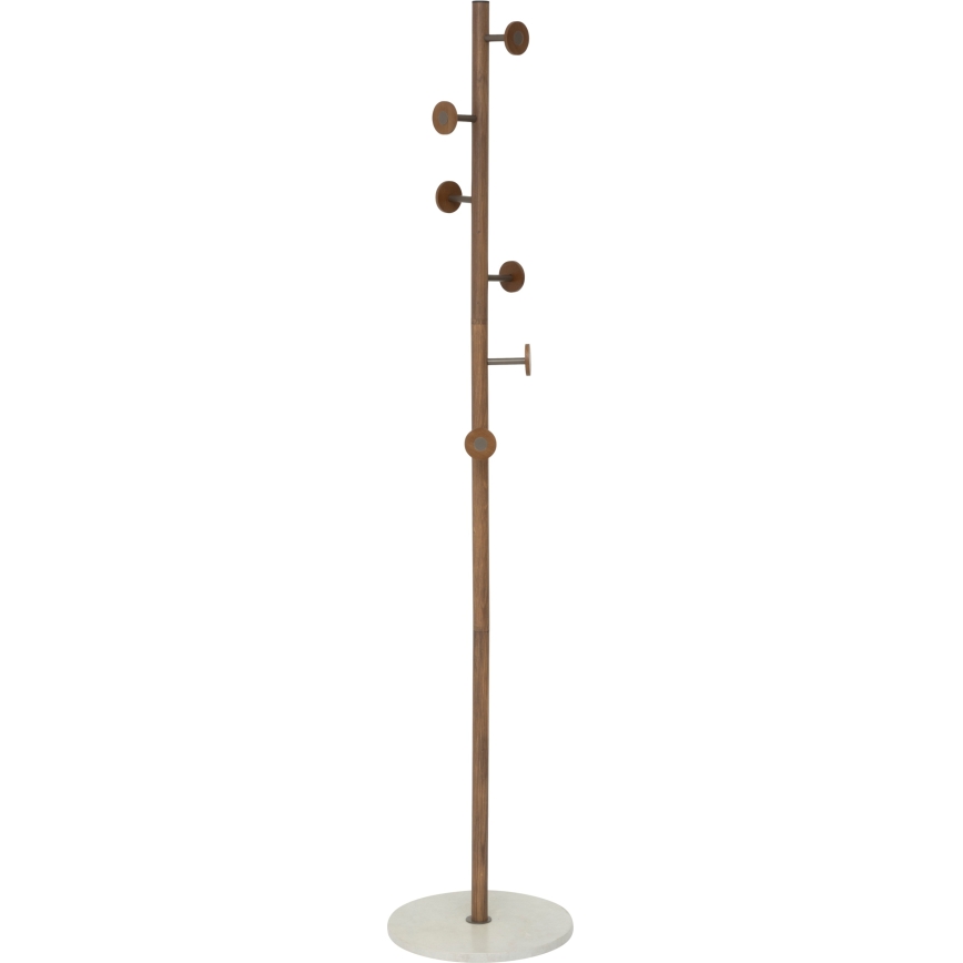 5five - PERY Freestanding Coat Rack 175 x 36.5 cm Brown/White